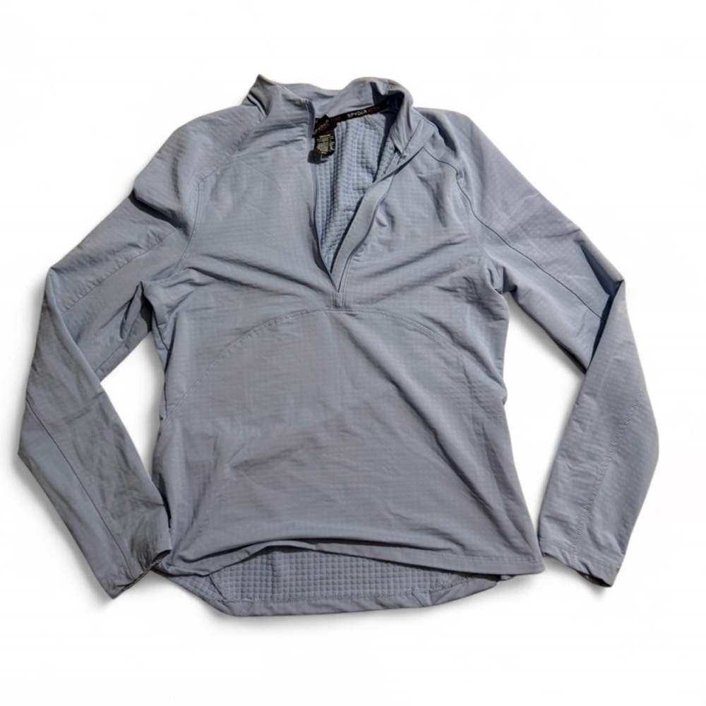 Spyder Women's Light Blue Long Sleeve Top